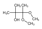 3,3-dimethoxy-2-methylbutan-2-ol 2442-13-9