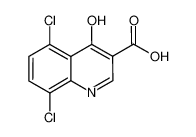 5,8-dichloro-4-oxo-1H-quinoline-3-carboxylic acid 35973-26-3