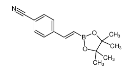 4-氰基-反式-beta-苯乙烯硼酸频那醇酯