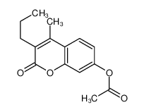 (4-methyl-2-oxo-3-propylchromen-7-yl) acetate 64309-71-3