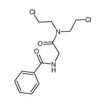 N-[2-[bis(2-chloroethyl)amino]-2-oxoethyl]benzamide 3183-26-4