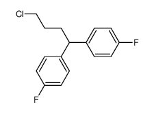 1-[4-chloro-1-(4-fluorophenyl)butyl]-4-fluorobenzene 3312-04-7