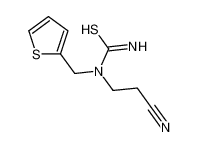 1-(2-cyanoethyl)-1-(thiophen-2-ylmethyl)thiourea 868591-22-4