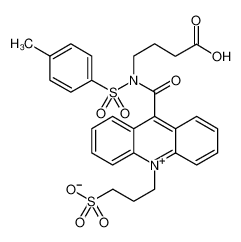 10-(3-磺丙基)-N-对甲苯磺酰基-N-(3-羧丙基)吖啶鎓-9-甲酰胺