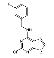 120046-86-8 2-chloro-N-6-(3-iodobenzyl)adenine