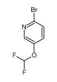 2-Bromo-5-(difluoromethoxy)pyridine 845827-14-7