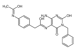 637334-91-9 structure, C21H21N5O4