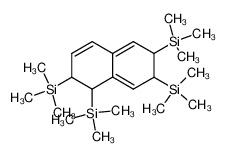 1,2,6,7-Tetrakis-trimethylsilanyl-1,2,6,7-tetrahydro-naphthalene 78605-78-4