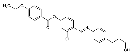 [4-[(4-butylphenyl)diazenyl]-3-chlorophenyl] 4-ethoxybenzoate 80764-03-0