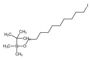tert-butyl-(10-iododecoxy)-dimethylsilane 201799-41-9