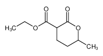 6-methyl-2-oxo-tetrahydro-pyran-3-carboxylic acid ethyl ester 31124-99-9