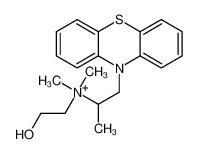 7647-63-4 structure, C19H25N2OS+