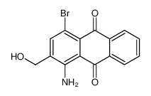 1-amino-4-bromo-2-(hydroxymethyl)anthracene-9,10-dione 24094-46-0