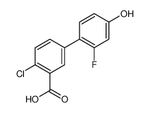2-chloro-5-(2-fluoro-4-hydroxyphenyl)benzoic acid 1261888-80-5