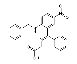 102725-61-1 {[1-(2-Benzylamino-5-nitro-phenyl)-1-phenyl-meth-(E)-ylidene]-amino}-acetic acid