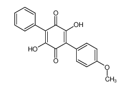 2,5-dihydroxy-3-(4-methoxyphenyl)-6-phenylcyclohexa-2,5-diene-1,4-dione