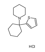 1-(1-噻吩-2-基环己基)哌啶氯化物