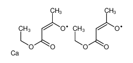 Bis(1-ethoxy-1,3-dioxo-2-butanyl)calcium 16715-59-6