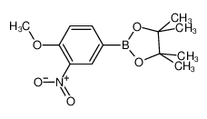 2-(4-methoxy-3-nitrophenyl)-4,4,5,5-tetramethyl-1,3,2-dioxaborolane 554411-20-0