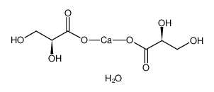 L-(-)-甘油酸 半钙盐 一水合物