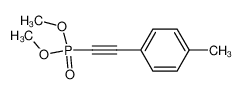 P-[2-(4-methylphenyl)ethynyl] dimethyl phosphonate 125172-85-2