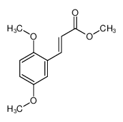 methyl 3-(2,5-dimethoxyphenyl)prop-2-enoate 28689-10-3