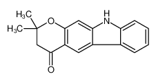 2,2-dimethyl-3,10-dihydropyrano[2,3-b]carbazol-4-one 113425-43-7