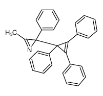 2H-Azirine, 3-methyl-2-phenyl-2-(1,2,3-triphenyl-2-cyclopropen-1-yl)-