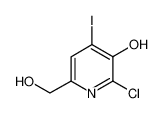 2-chloro-6-(hydroxymethyl)-4-iodopyridin-3-ol 208519-37-3