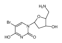 1-[(2R,4S,5R)-5-(aminomethyl)-4-hydroxyoxolan-2-yl]-5-bromopyrimidine-2,4-dione 58349-32-9