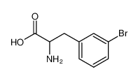 2-amino-3-(3-bromophenyl)propanoic acid 30163-20-3