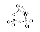 128389-56-0 structure, C3H9Cl4NO2P2Sn