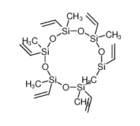 1,3,5,7,9,11-Hexamethyl-1,3,5,7,9,11-hexavinylcyclohexasiloxane 18304-82-0