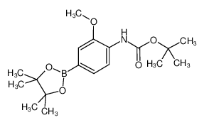4-(叔丁氧羰氨基)-3-甲氧基苯硼酸频那醇酯