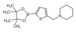 5-(1-哌啶基甲基)噻吩-2-硼酸频那醇酯