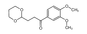 1-(3,4-二甲氧基苯基)-3-(1,3-二恶烷-2-基)-1-丙酮
