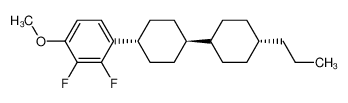 2,3-二氟-1-甲氧基-4-[(反式,反式)-4'-丙基[1,1'-联环己烷]-4-基]苯