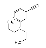 2-(dipropylamino)pyridine-4-carbonitrile 127680-85-7