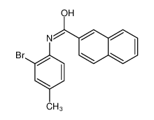 N-(2-Bromo-4-methylphenyl)-2-naphthamide 416874-40-3