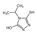 4-propan-2-yl-5-sulfanylidene-1,2,4-triazolidin-3-one 53065-47-7