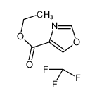 ethyl 5-(trifluoromethyl)-1,3-oxazole-4-carboxylate 122019-71-0