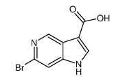 6-Bromo-1H-pyrrolo[3,2-c]pyridine-3-carboxylic acid 1000341-77-4