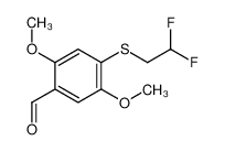 648956-98-3 structure, C11H12F2O3S