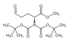 methyl (2S)-2-[bis[(2-methylpropan-2-yl)oxycarbonyl]amino]-5-oxopentanoate 192314-71-9