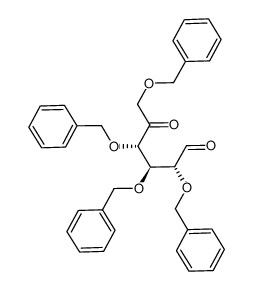 (2R,3R,4S)-2,3,4,6-tetrakis(benzyloxy)-5-oxohexanal 214041-43-7