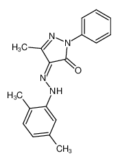 5-methyl-2-phenyl-2H-pyrazole-3,4-dione 4-[(2,5-dimethyl-phenyl)-hydrazone]
