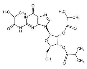 2'-O, 3'-O, N2-triisobutyrylguanosine