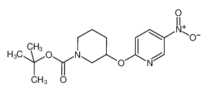 tert-Butyl 3-[(5-nitropyridin-2-yl)oxy]piperidine-1-carboxylate 939986-60-4