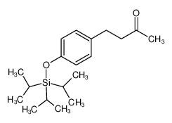4-(4-((triisopropylsilyl)oxy)phenyl)butan-2-one 1445875-25-1