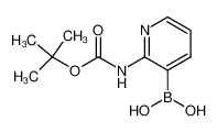 [2-[(2-methylpropan-2-yl)oxycarbonylamino]pyridin-3-yl]boronic acid 863753-35-9